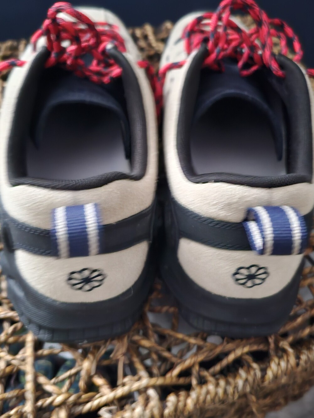KEEN Beige Suede Sneakers with Red Laces - Picture 7 of 8